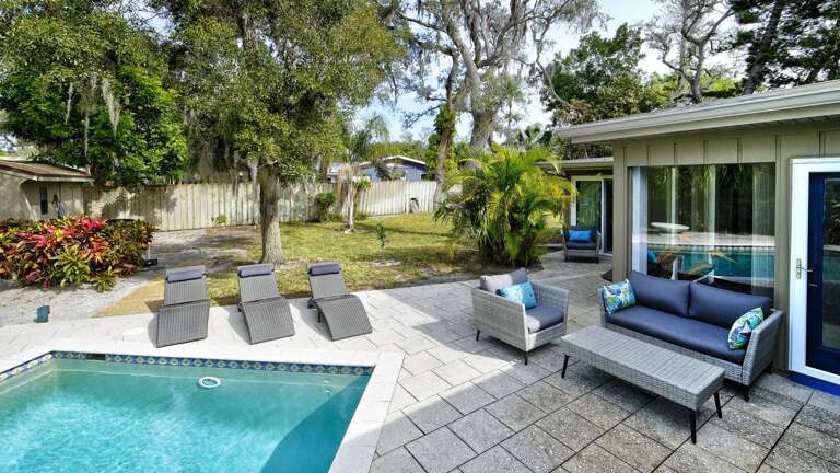 Loungers and Comfortable Outdoor Seating