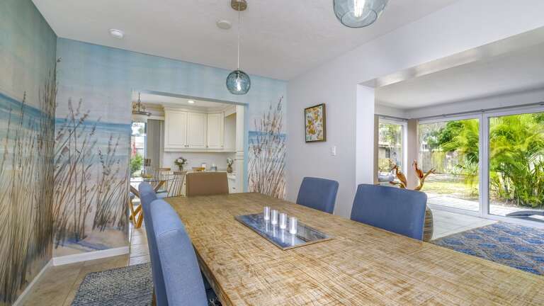 The Dining Room has Great Views