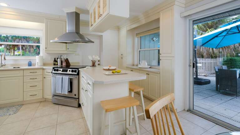 Nicely Appointed with Extra Seats at the Counter