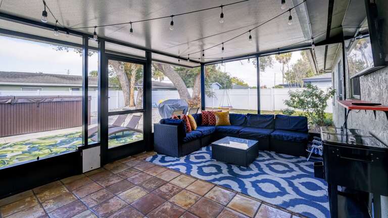 Lanai provides Access to Patio