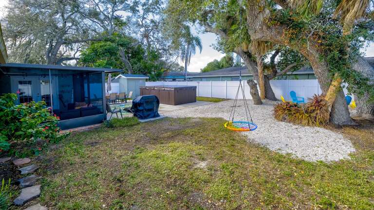 Kids will Love the Big Back Yard