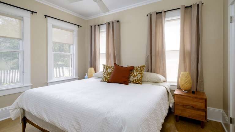 Bedroom One Off the Kitchen