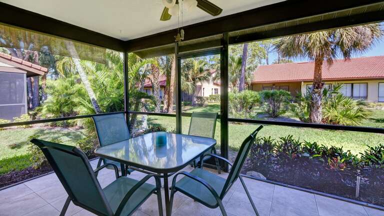 Screened-In Dining or Game Space
