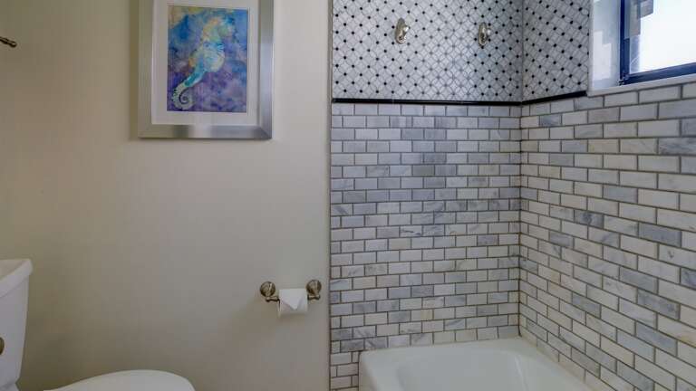 Private Tub/Shower and Water Closet