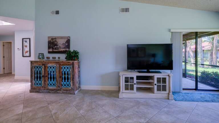 Access to the Lanai Right off Living Area