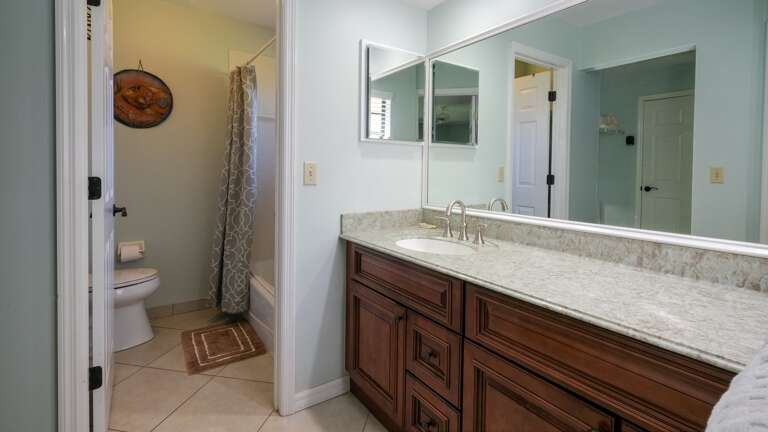 Spacious Bath with Separate Shower Area