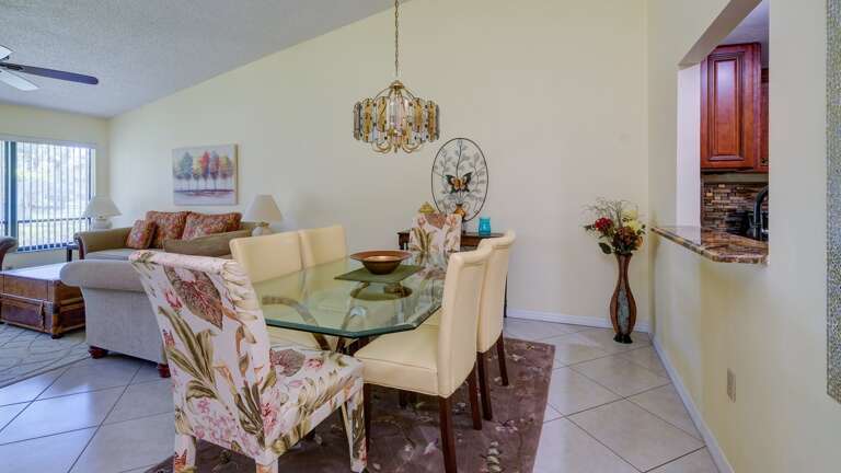 Formal Dining seats Six