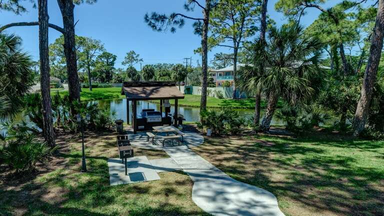 Community Picnic Area with Grills