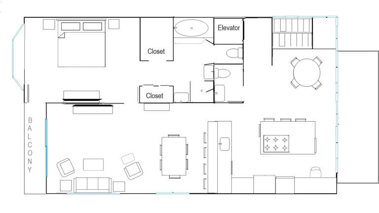 Second Level Floor Plan Second Level Floor Plan
