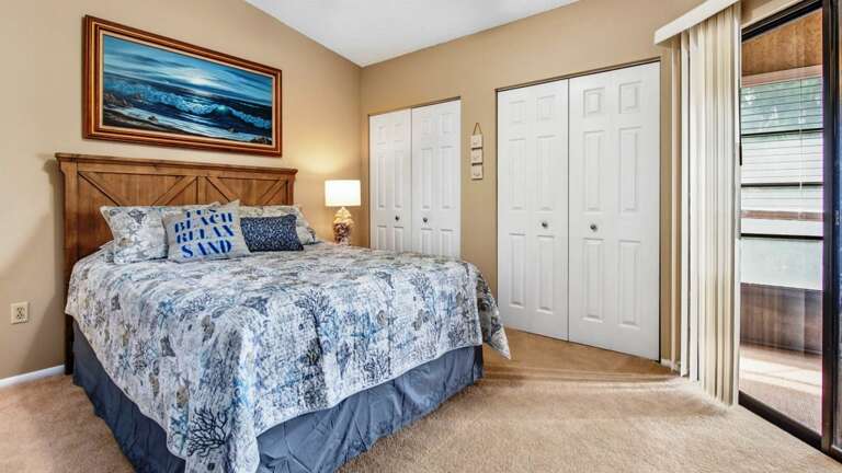 Primary Bedroom with Double Closets