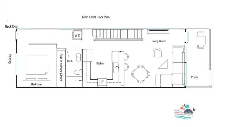 Main Level Floor Plan