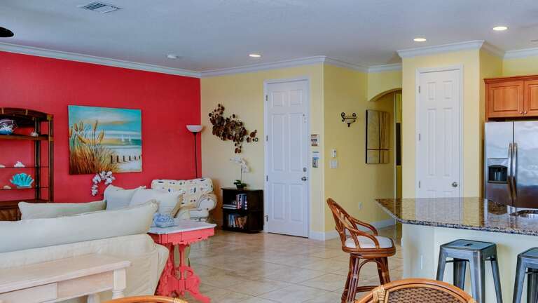 Elevator at living room