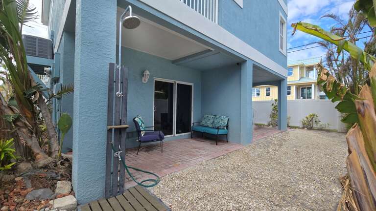Outdoor Shower and Patio