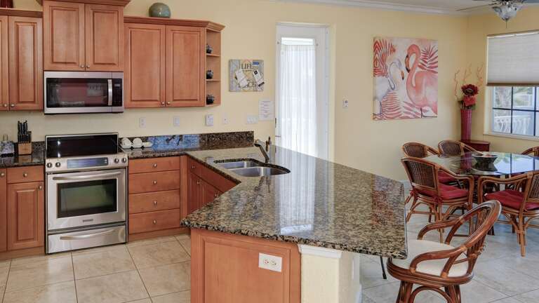 Extra seating at counter