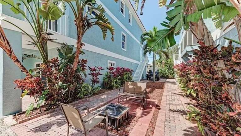 Courtyard with Fire Pit