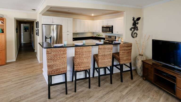 Counter Seating for Breakfast or Quick Snack