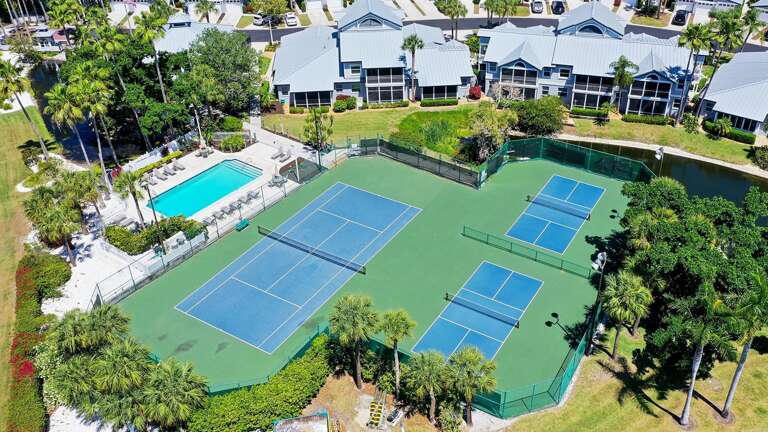 Second Pool with tennis and Pickleball