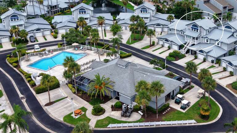 Cross the street to clubhouse with Grilling and picnic area