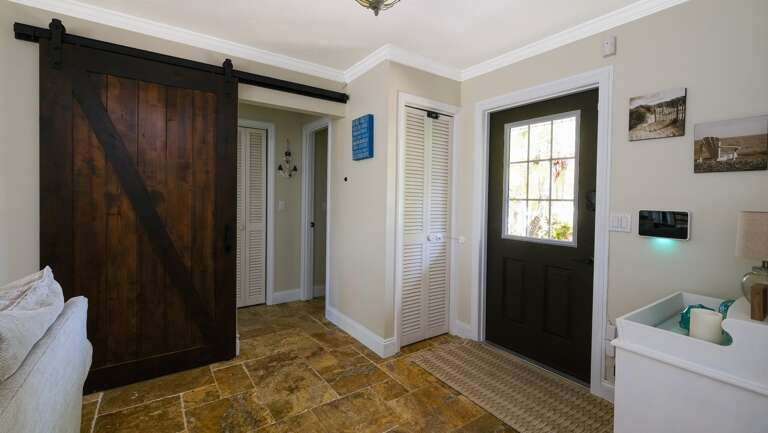 Bedroom and Bath Located Right Off Living Room