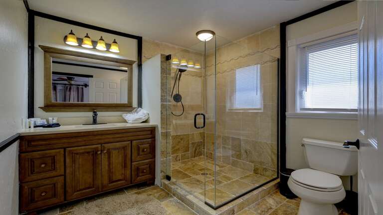 Ensuite Bath with Large Walk-In Shower