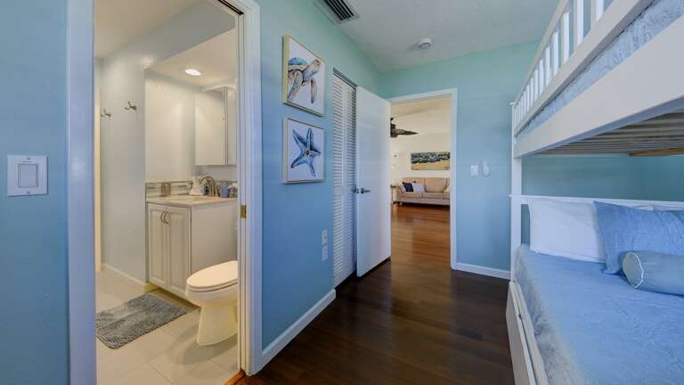 Bedroom 3 with Bath Right Outside Door