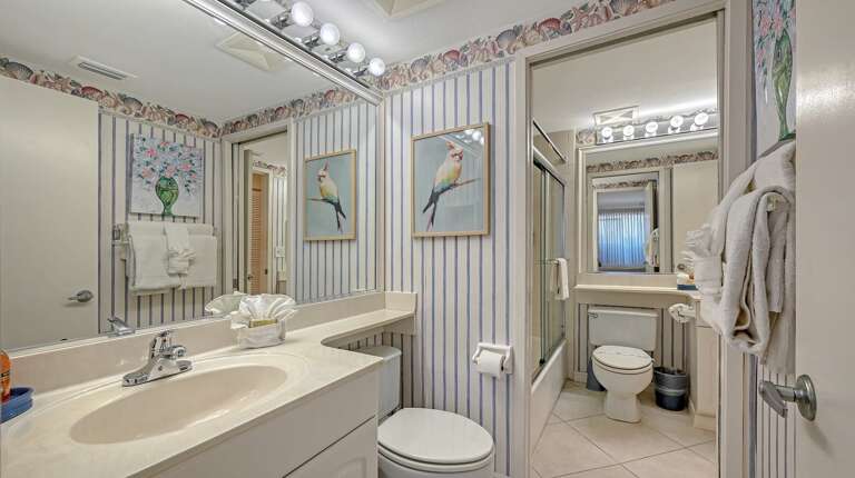 Half bath from bedroom