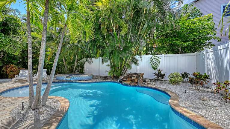 Enjoy a refreshing swim