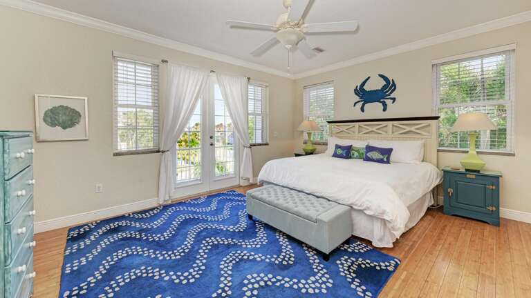Bedroom 1 with King Bed and EnSuite