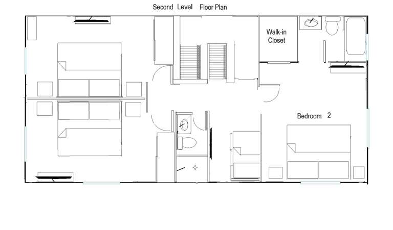 Upper Level Floor Plan