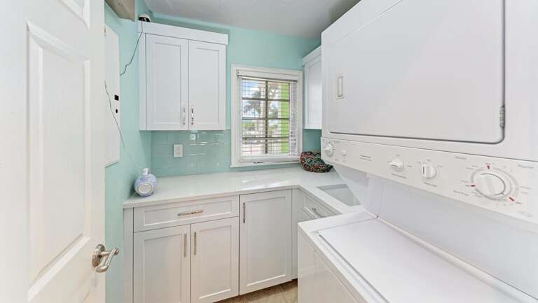 Laundry Right off Kitchen