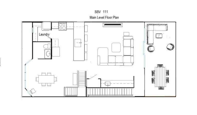 Main Level Floor Plan