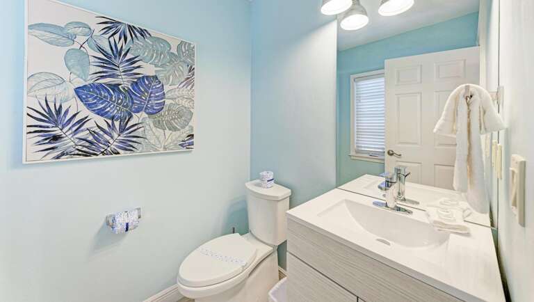 Half Bath on Main Level