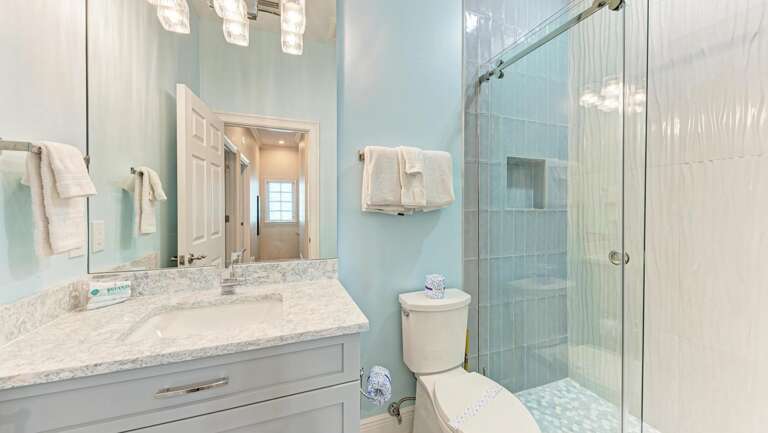 Second Bathroom with Walk-In Shower