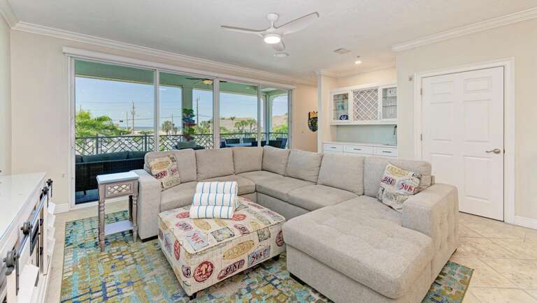 Great Views from Living and Kitchen Areas