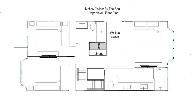 Upper Level Floor Plan