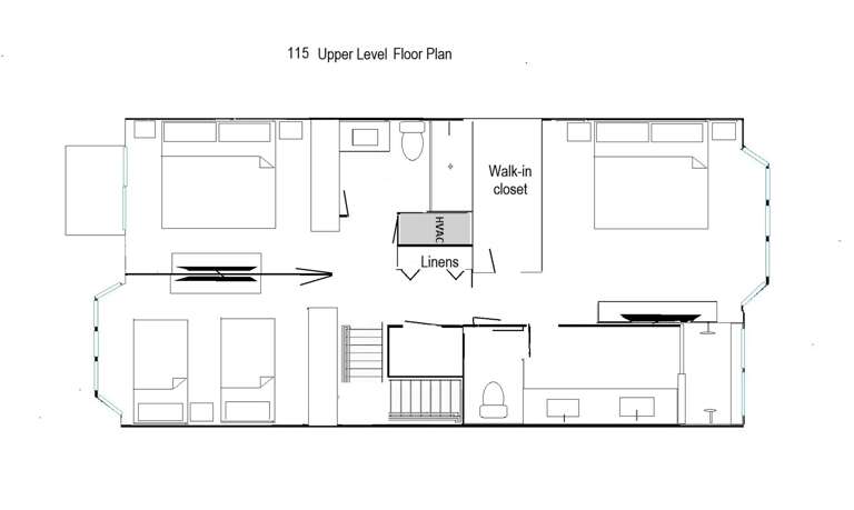 Upper Level Floor Plan