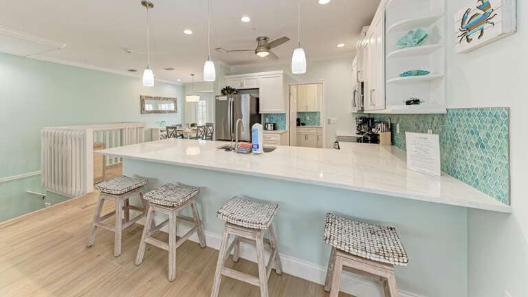 Large Countertops and Prep Space