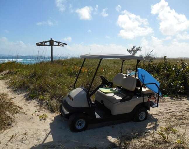 Golf carts available at no extra charge