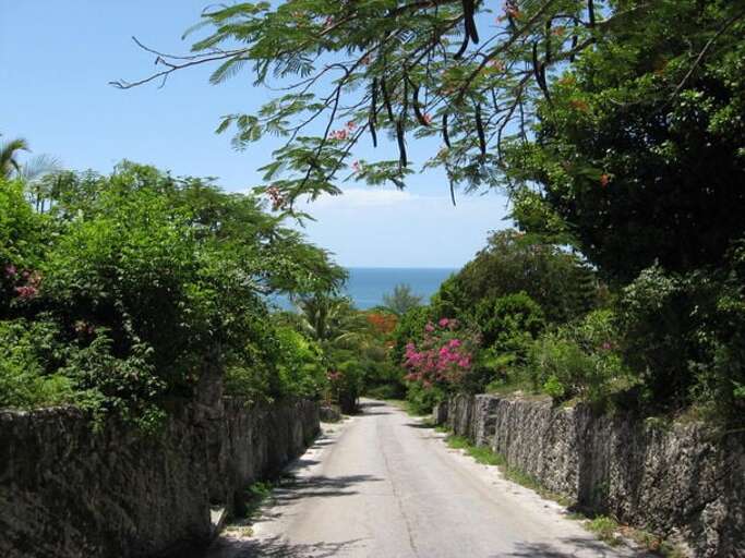 Street in Governors Harbour Street in Governors Harbour