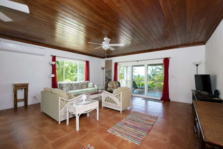 Living area with beautiful ocean views. Living area with beautiful ocean views.
