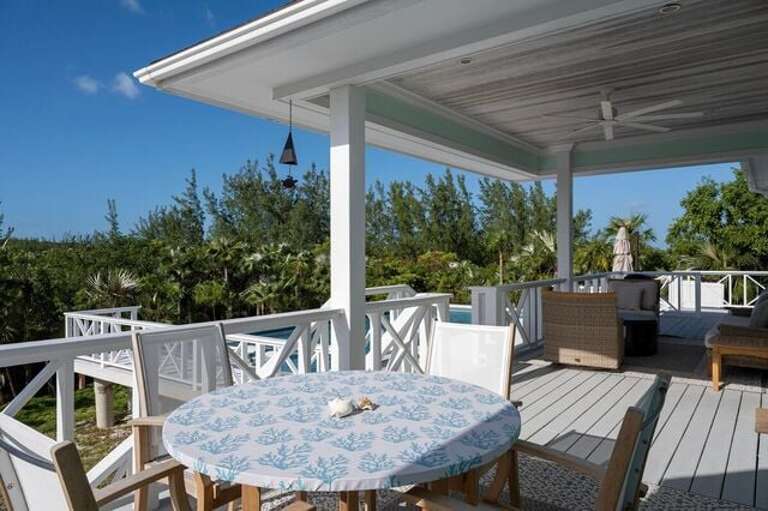 Covered and uncovered deck for outdoor living Covered and uncovered deck for outdoor living