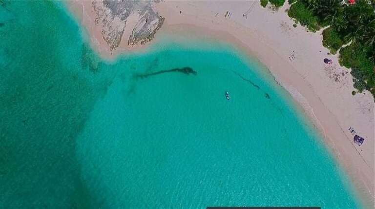 Sea Walk's beach from above