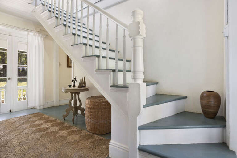 Front hall and stairway Front hall and stairway