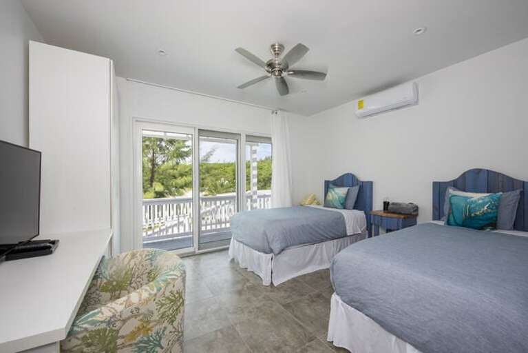 Guest Room with twin beds that can convert to a king. Guest Room with twin beds that can convert to a king.