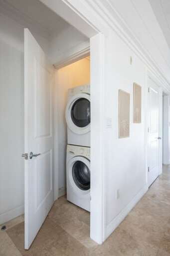 Washer and dryer available