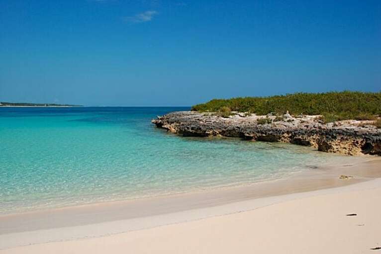 Twin Coves Beach, a five minute walk from the house