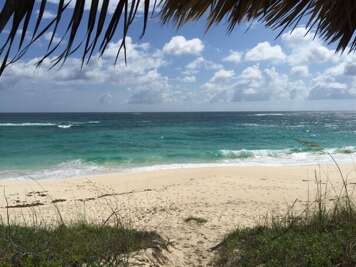 Our Atlantic beach, 3 miles of pristine beach without a single house or building on it.
