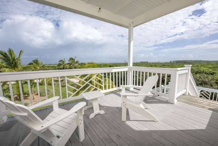 View from the east deck with Atlantic Ocean views.