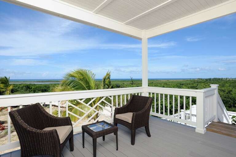 View from the east deck