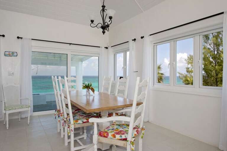Dining Area with views of ocean